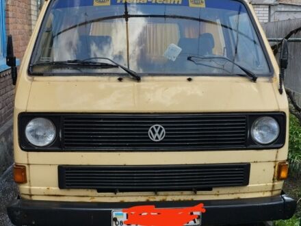 Фольксваген Transporter 1987 в Запорожье на Automoto.ua Желтый Фольксваген Transporter, объемом двигателя 1.9 л и пробегом 632 тыс. км за 965 $, фото 1 на Automoto.ua