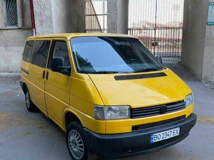 Фольксваген Transporter 1991 в Тернополе на Automoto.ua Желтый Фольксваген Transporter, объемом двигателя 1.9 л и пробегом 630 тыс. км за 3800 $, фото 1 на Automoto.ua