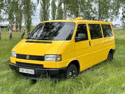 Жовтий Фольксваген Transporter, об'ємом двигуна 0.24 л та пробігом 430 тис. км за 4300 $, фото 1 на Automoto.ua