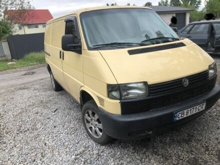 Жовтий Фольксваген Transporter, об'ємом двигуна 1.9 л та пробігом 380 тис. км за 3600 $, фото 1 на Automoto.ua