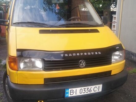 Жовтий Фольксваген Transporter, об'ємом двигуна 1.9 л та пробігом 259 тис. км за 5600 $, фото 1 на Automoto.ua