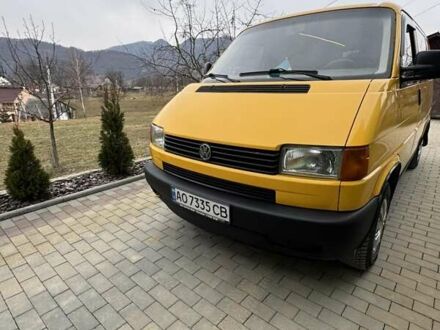 Фольксваген Transporter 2000 в Закарпатье на Automoto.ua Желтый Фольксваген Transporter, объемом двигателя 1.9 л и пробегом 260 тыс. км за 5800 $, фото 1 на Automoto.ua