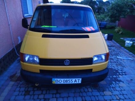 Фольксваген Transporter 2000 в Борщеве на Automoto.ua Желтый Фольксваген Transporter, объемом двигателя 1.9 л и пробегом 403 тыс. км за 5400 $, фото 1 на Automoto.ua