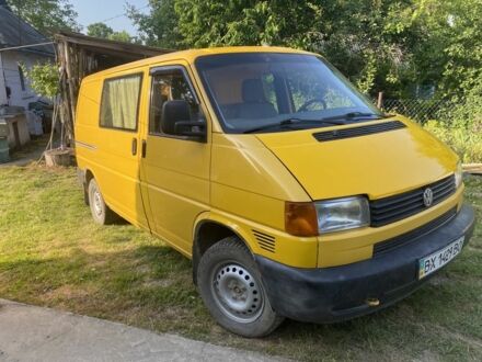 Фольксваген Transporter 2000 в Хмельницком на Automoto.ua Желтый Фольксваген Transporter, объемом двигателя 1.9 л и пробегом 3 тыс. км за 7200 $, фото 1 на Automoto.ua