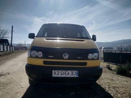 Фольксваген Transporter 2002 в Вижнице на Automoto.ua Желтый Фольксваген Transporter, объемом двигателя 2.5 л и пробегом 400 тыс. км за 6100 $, фото 1 на Automoto.ua