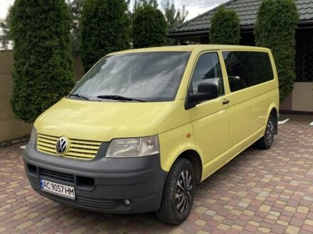 Фольксваген Transporter 2006 в Луцке на Automoto.ua Желтый Фольксваген Transporter, объемом двигателя 2.5 л и пробегом 370 тыс. км за 6100 $, фото 1 на Automoto.ua