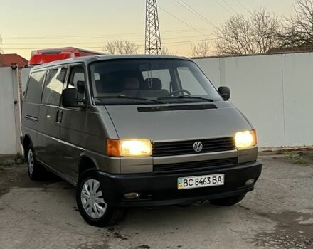 Серый Фольксваген Transporter, объемом двигателя 1.9 л и пробегом 442 тыс. км за 3450 $, фото 3 на Automoto.ua