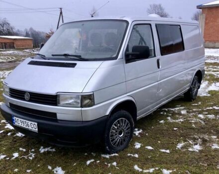 Серый Фольксваген Transporter, объемом двигателя 2.4 л и пробегом 300 тыс. км за 4500 $, фото 1 на Automoto.ua