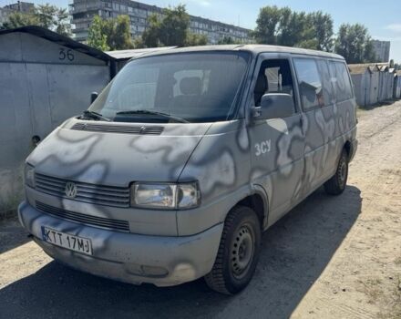 Серый Фольксваген Transporter, объемом двигателя 2.5 л и пробегом 380 тыс. км за 3000 $, фото 1 на Automoto.ua