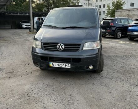 Серый Фольксваген Transporter, объемом двигателя 2.5 л и пробегом 470 тыс. км за 6100 $, фото 1 на Automoto.ua