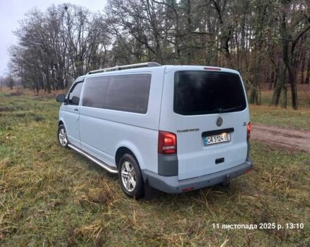 Серый Фольксваген Transporter, объемом двигателя 2.5 л и пробегом 302 тыс. км за 6800 $, фото 5 на Automoto.ua