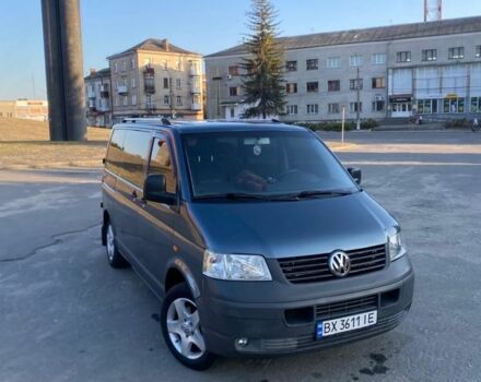 Серый Фольксваген Transporter, объемом двигателя 2.5 л и пробегом 300 тыс. км за 8700 $, фото 7 на Automoto.ua