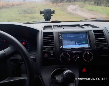 Серый Фольксваген Transporter, объемом двигателя 2.5 л и пробегом 302 тыс. км за 6800 $, фото 10 на Automoto.ua