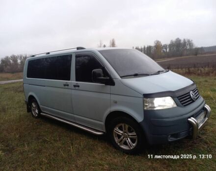 Серый Фольксваген Transporter, объемом двигателя 2.5 л и пробегом 302 тыс. км за 6800 $, фото 1 на Automoto.ua