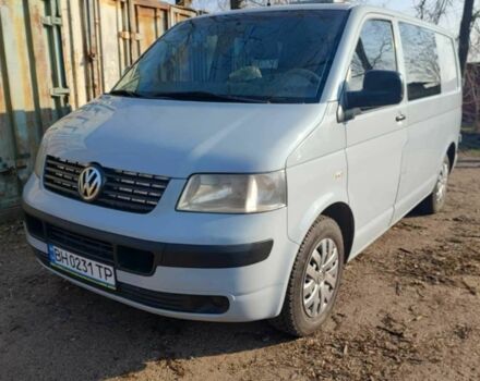 Серый Фольксваген Transporter, объемом двигателя 2.5 л и пробегом 180 тыс. км за 8500 $, фото 3 на Automoto.ua