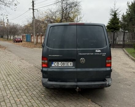 Серый Фольксваген Transporter, объемом двигателя 2.5 л и пробегом 400 тыс. км за 3500 $, фото 3 на Automoto.ua