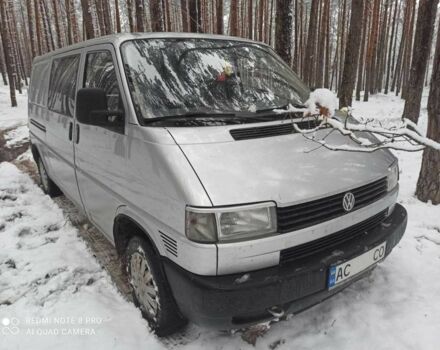 Серый Фольксваген Transporter, объемом двигателя 2.4 л и пробегом 429 тыс. км за 3500 $, фото 1 на Automoto.ua