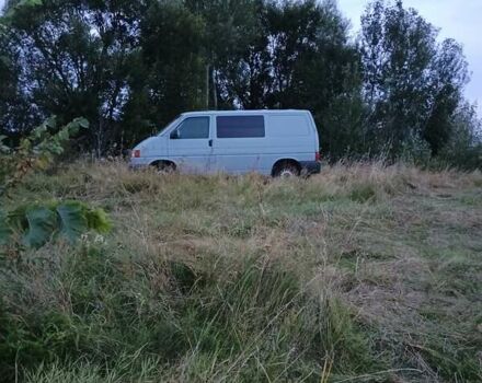 Серый Фольксваген Transporter, объемом двигателя 2.5 л и пробегом 392 тыс. км за 6650 $, фото 4 на Automoto.ua