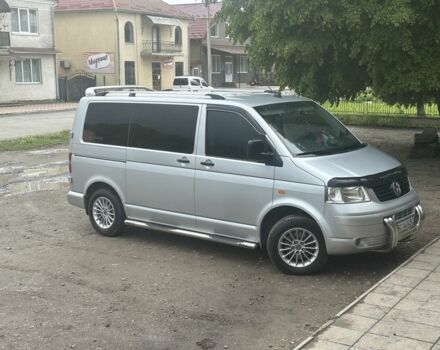 Серый Фольксваген Transporter, объемом двигателя 2.5 л и пробегом 244 тыс. км за 8600 $, фото 2 на Automoto.ua