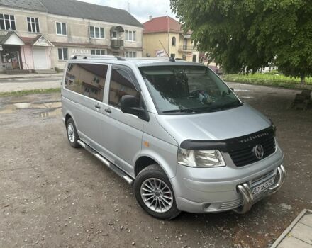 Серый Фольксваген Transporter, объемом двигателя 2.5 л и пробегом 244 тыс. км за 8600 $, фото 6 на Automoto.ua