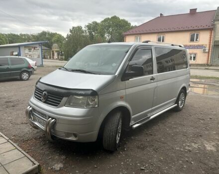Серый Фольксваген Transporter, объемом двигателя 2.5 л и пробегом 244 тыс. км за 8600 $, фото 3 на Automoto.ua