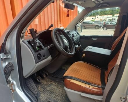 Серый Фольксваген Transporter, объемом двигателя 2.5 л и пробегом 322 тыс. км за 7500 $, фото 4 на Automoto.ua