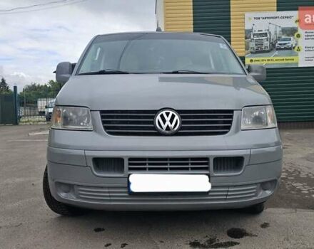 Серый Фольксваген Transporter, объемом двигателя 2.5 л и пробегом 460 тыс. км за 8900 $, фото 2 на Automoto.ua
