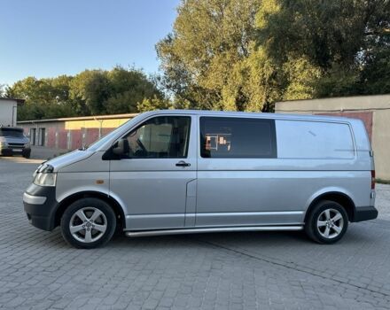 Серый Фольксваген Transporter, объемом двигателя 2.5 л и пробегом 215 тыс. км за 8700 $, фото 7 на Automoto.ua