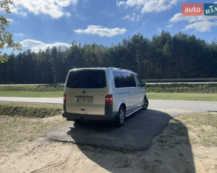 Серый Фольксваген Transporter, объемом двигателя 2.5 л и пробегом 262 тыс. км за 8300 $, фото 5 на Automoto.ua