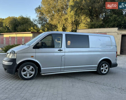 Серый Фольксваген Transporter, объемом двигателя 2.5 л и пробегом 218 тыс. км за 8600 $, фото 1 на Automoto.ua
