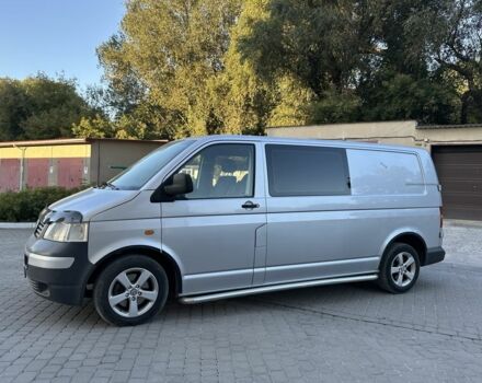 Серый Фольксваген Transporter, объемом двигателя 2.5 л и пробегом 215 тыс. км за 8700 $, фото 1 на Automoto.ua