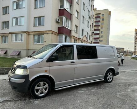 Серый Фольксваген Transporter, объемом двигателя 2.5 л и пробегом 212 тыс. км за 8200 $, фото 3 на Automoto.ua