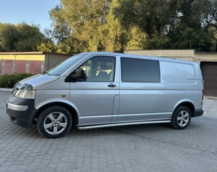 Серый Фольксваген Transporter, объемом двигателя 2.5 л и пробегом 215 тыс. км за 8700 $, фото 2 на Automoto.ua