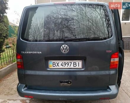 Серый Фольксваген Transporter, объемом двигателя 2.5 л и пробегом 357 тыс. км за 8200 $, фото 10 на Automoto.ua