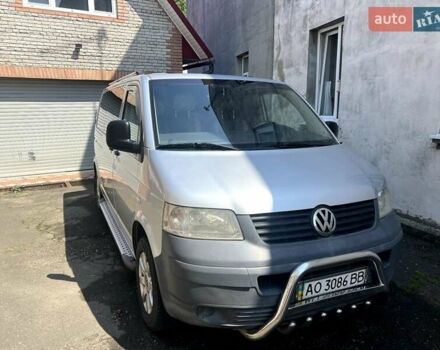 Серый Фольксваген Transporter, объемом двигателя 2.5 л и пробегом 166 тыс. км за 8500 $, фото 2 на Automoto.ua