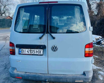 Серый Фольксваген Transporter, объемом двигателя 2.5 л и пробегом 326 тыс. км за 6000 $, фото 4 на Automoto.ua