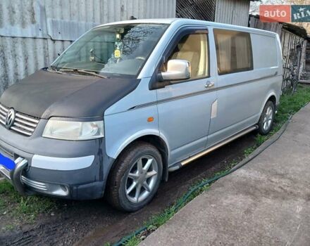 Серый Фольксваген Transporter, объемом двигателя 2.46 л и пробегом 384 тыс. км за 7000 $, фото 1 на Automoto.ua