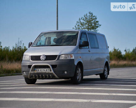 Серый Фольксваген Transporter, объемом двигателя 1.9 л и пробегом 302 тыс. км за 11000 $, фото 1 на Automoto.ua