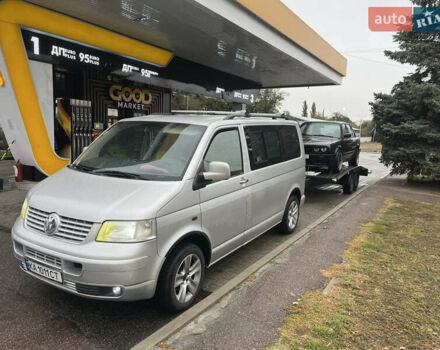 Серый Фольксваген Transporter, объемом двигателя 1.9 л и пробегом 200 тыс. км за 9200 $, фото 1 на Automoto.ua