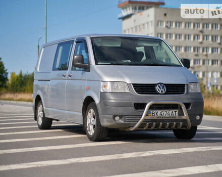 Серый Фольксваген Transporter, объемом двигателя 1.9 л и пробегом 302 тыс. км за 11000 $, фото 3 на Automoto.ua