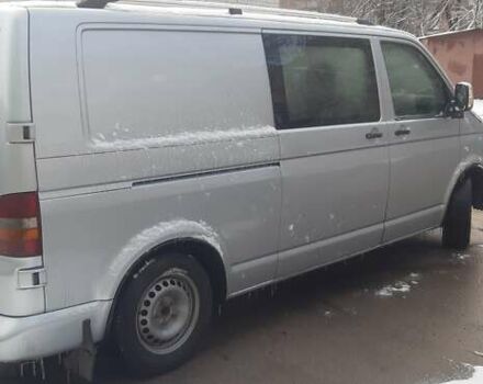 Серый Фольксваген Transporter, объемом двигателя 2.5 л и пробегом 350 тыс. км за 8500 $, фото 3 на Automoto.ua
