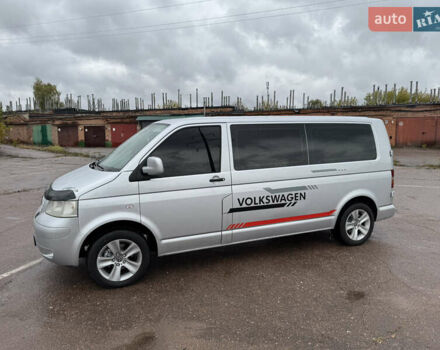 Серый Фольксваген Transporter, объемом двигателя 2.5 л и пробегом 267 тыс. км за 10650 $, фото 4 на Automoto.ua