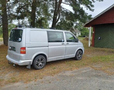 Серый Фольксваген Transporter, объемом двигателя 2.5 л и пробегом 340 тыс. км за 6000 $, фото 4 на Automoto.ua