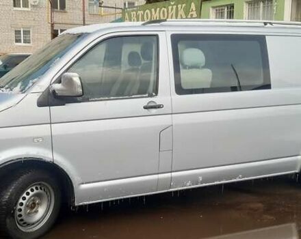 Серый Фольксваген Transporter, объемом двигателя 2.5 л и пробегом 350 тыс. км за 8500 $, фото 1 на Automoto.ua