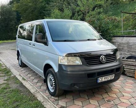 Серый Фольксваген Transporter, объемом двигателя 2.5 л и пробегом 370 тыс. км за 9500 $, фото 1 на Automoto.ua