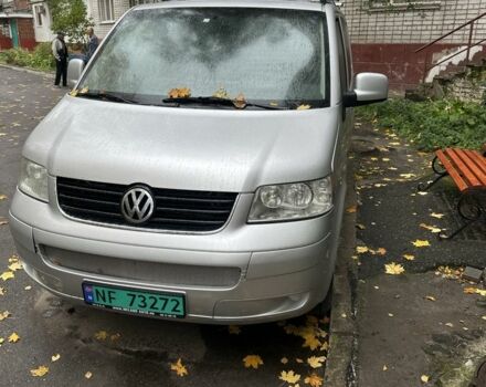 Серый Фольксваген Transporter, объемом двигателя 2.5 л и пробегом 287 тыс. км за 7500 $, фото 4 на Automoto.ua