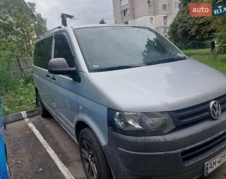 Серый Фольксваген Transporter, объемом двигателя 1.97 л и пробегом 195 тыс. км за 12300 $, фото 5 на Automoto.ua