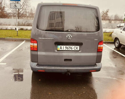 Серый Фольксваген Transporter, объемом двигателя 1.97 л и пробегом 338 тыс. км за 10700 $, фото 8 на Automoto.ua