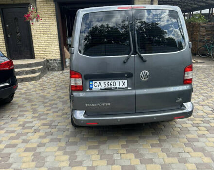 Серый Фольксваген Transporter, объемом двигателя 1.97 л и пробегом 276 тыс. км за 18500 $, фото 6 на Automoto.ua