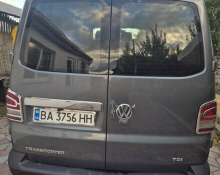 Серый Фольксваген Transporter, объемом двигателя 2 л и пробегом 376 тыс. км за 15000 $, фото 3 на Automoto.ua